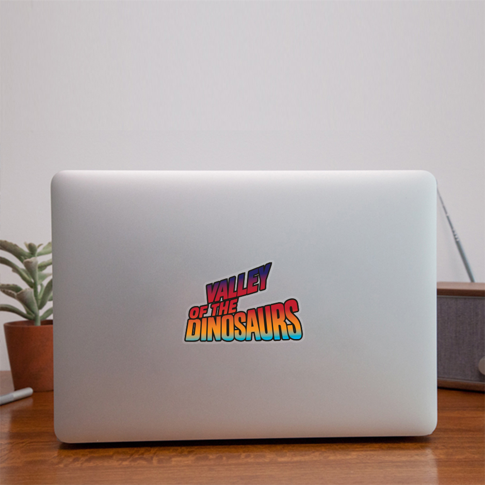 Valley of the Dinosaurs Vinyl Decal Sticker - Image 2