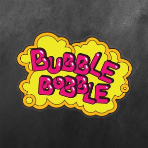 Bubble Bobble Vinyl Decal Sticker