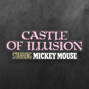 Castle of Illusion Starring Mickey Mouse Vinyl Decal Sticker
