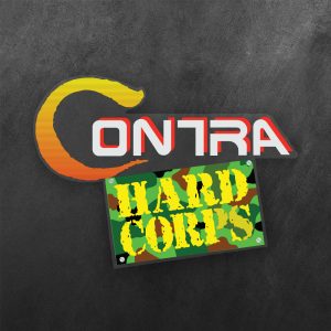 Contra: Hard Corps Vinyl Decal Sticker