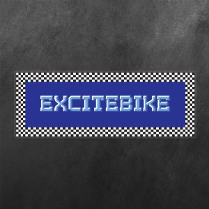 Excitebike Vinyl Decal Sticker