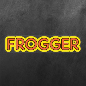 Frogger Vinyl Decal Sticker