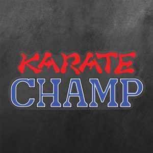 Karate Champ Vinyl Decal Sticker