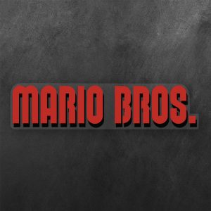 Mario Bros. Vinyl Decal Sticker