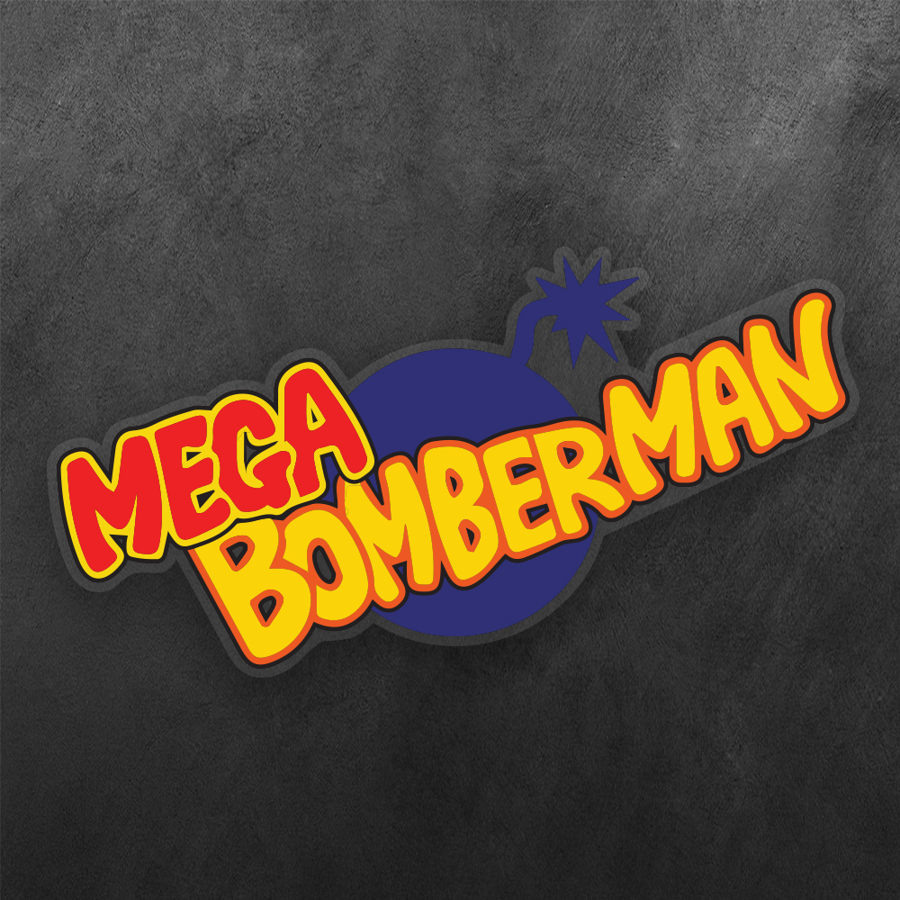 Mega Bomberman Vinyl Decal Sticker