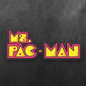 Ms. Pac-Man Vinyl Decal Sticker
