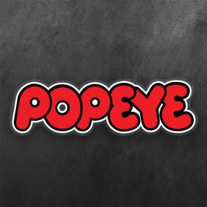 Popeye Vinyl Decal Sticker