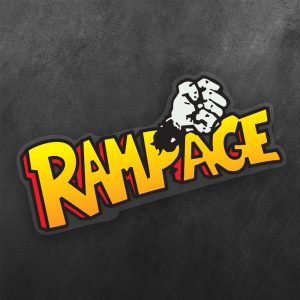 Rampage Vinyl Decal Sticker