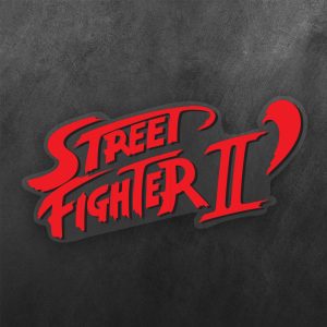 Street Fighter II Vinyl Decal Sticker