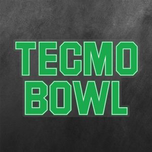 Tecmo Bowl Vinyl Decal Sticker