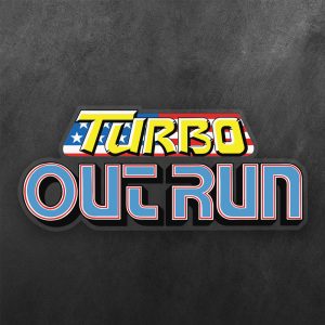 Turbo Out Run Vinyl Decal Sticker