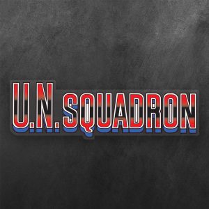 U.N. Squadron Vinyl Decal Sticker
