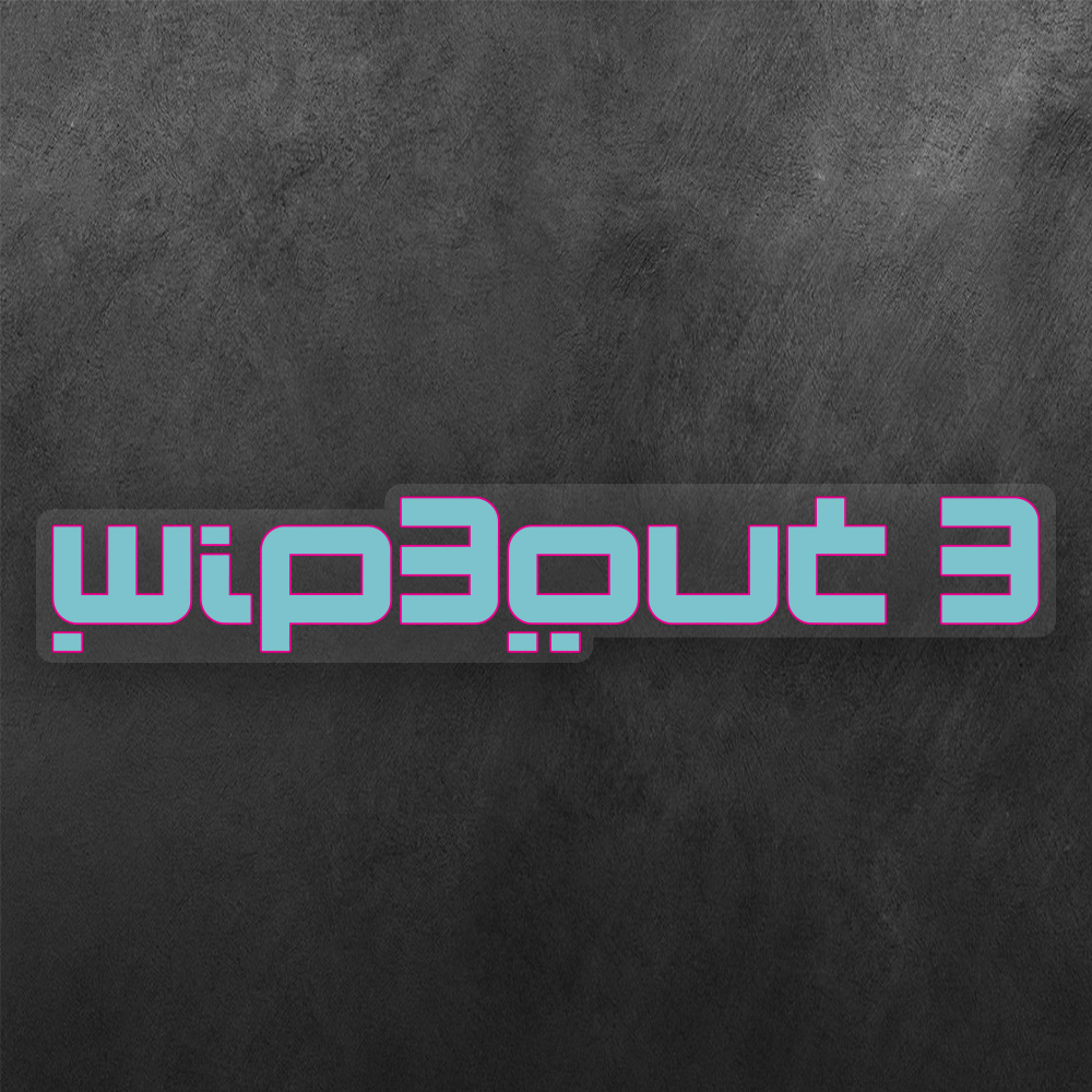 WipEout 3 Vinyl Decal Sticker