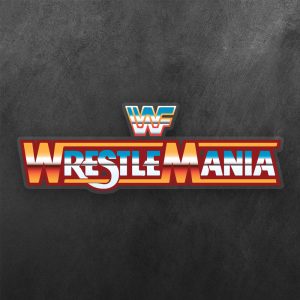 WWF WrestleMania Vinyl Decal Sticker